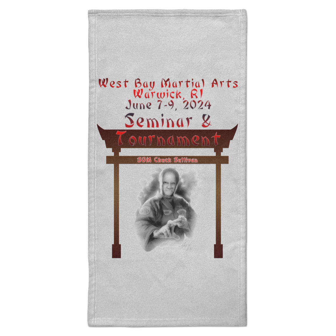 2024 WBMA Seminar Training Towel - 15x30