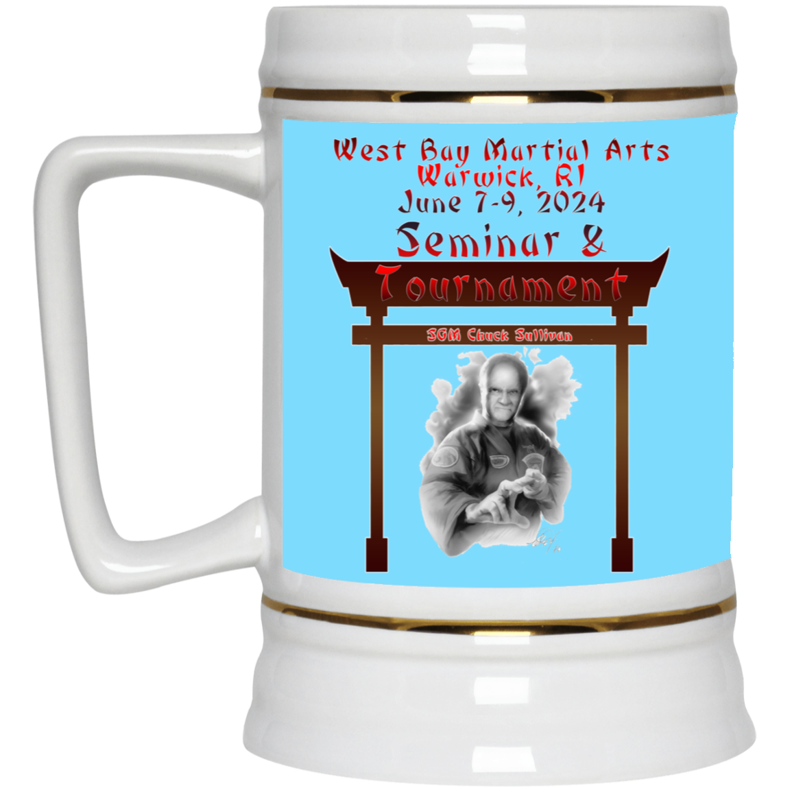 2024 WBMA Seminar Beer Stein 22oz.