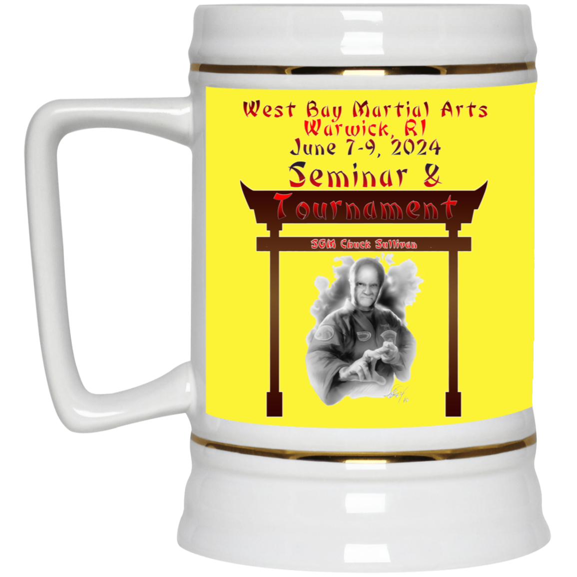 2024 WBMA Seminar Beer Stein 22oz.