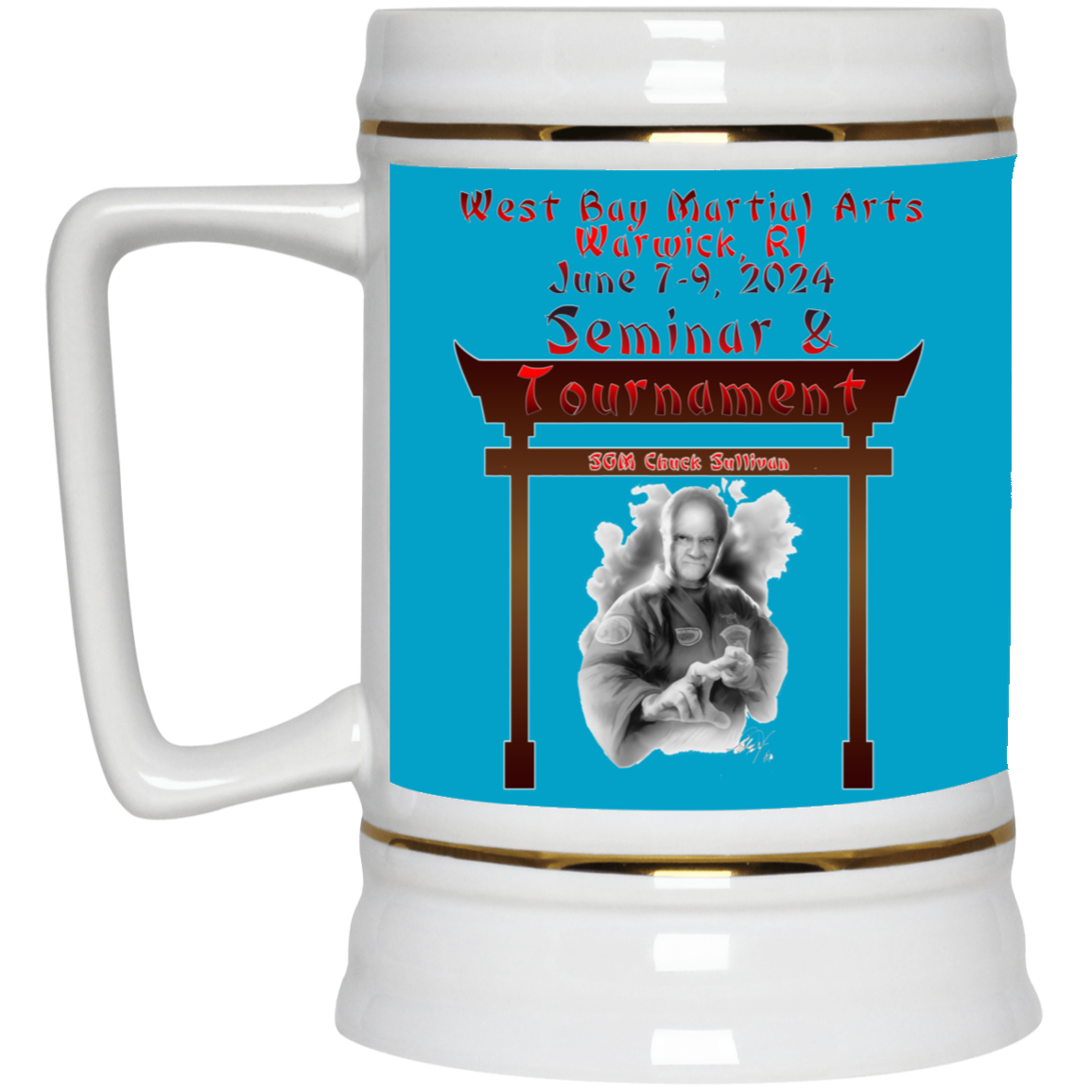 2024 WBMA Seminar Beer Stein 22oz.