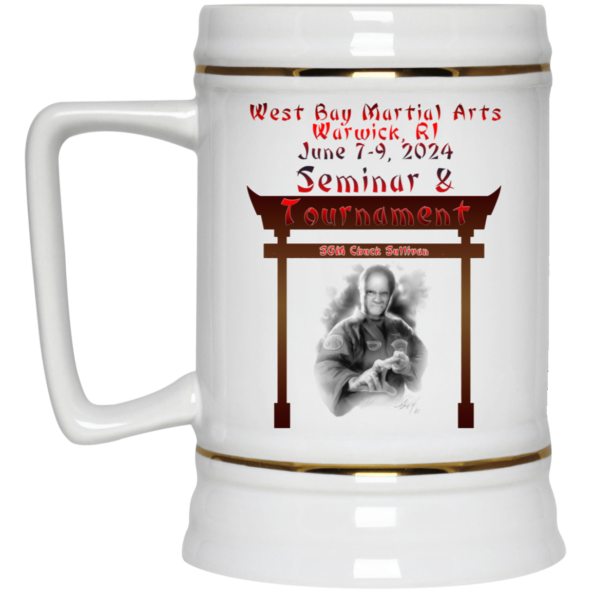 2024 WBMA Seminar Beer Stein 22oz.