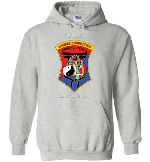 Kids Future IKCA Black Belt FRONT ONLY Gildan Hoodie