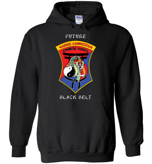 Kids Future IKCA Black Belt FRONT ONLY Gildan Hoodie