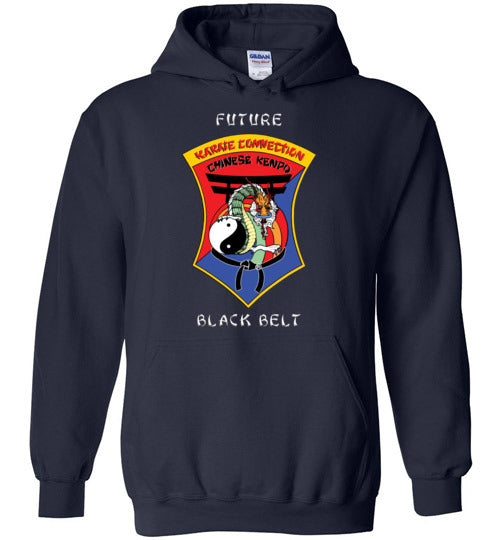 Kids Future IKCA Black Belt FRONT ONLY Gildan Hoodie