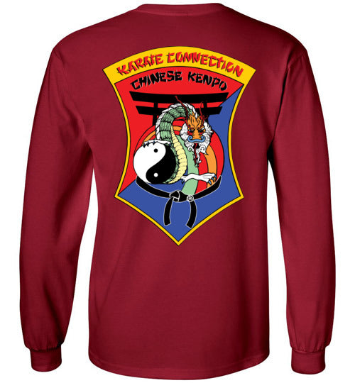 IKCA Crest Front & Back Gildan Long Sleeve TShirt