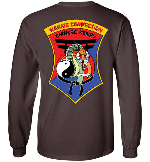 IKCA Crest Front & Back Gildan Long Sleeve TShirt