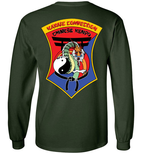 IKCA Crest Front & Back Gildan Long Sleeve TShirt