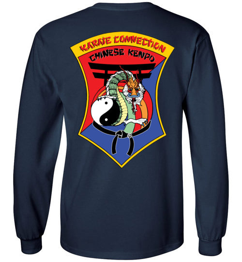 IKCA Crest Front & Back Gildan Long Sleeve TShirt