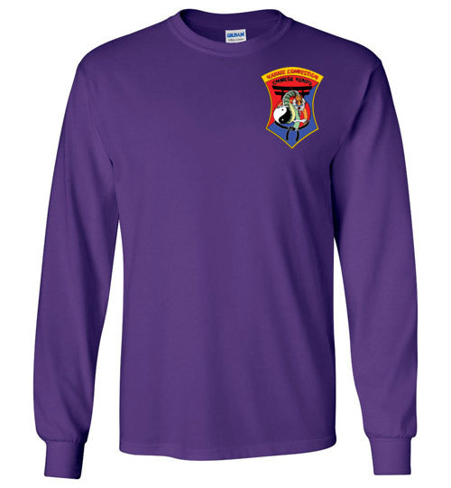 Kids IKCA Logo Front & Back Gildan Long Sleeve TShirt