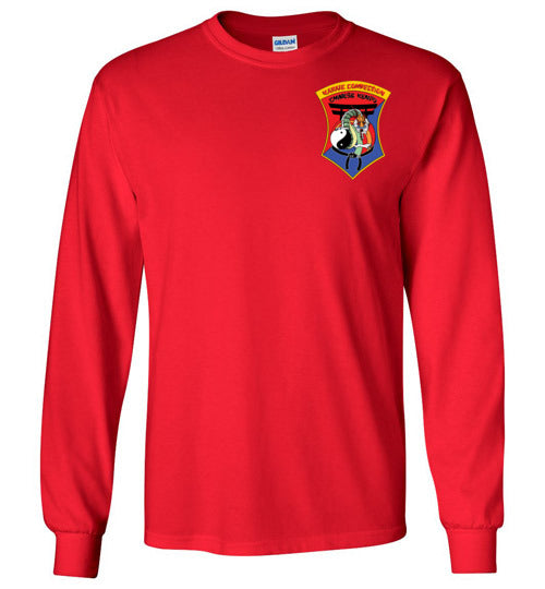 Kids IKCA Logo Front & Back Gildan Long Sleeve TShirt