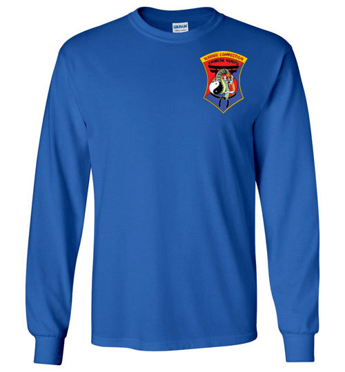 Kids IKCA Logo Front & Back Gildan Long Sleeve TShirt