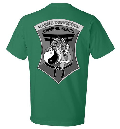 IKCA Grayscale Logo Front & Back Anvil TShirt