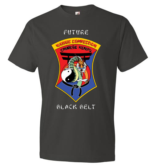Kids Future IKCA Black Belt FRONT ONLY Anvil Fashion Shirt