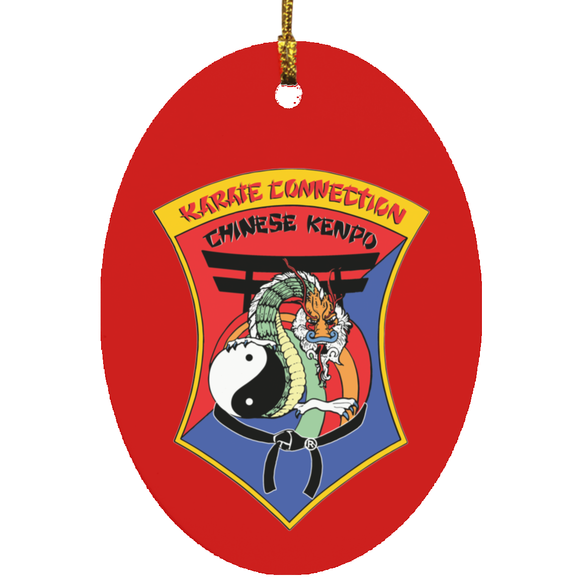 IKCA Logo Oval Ornament