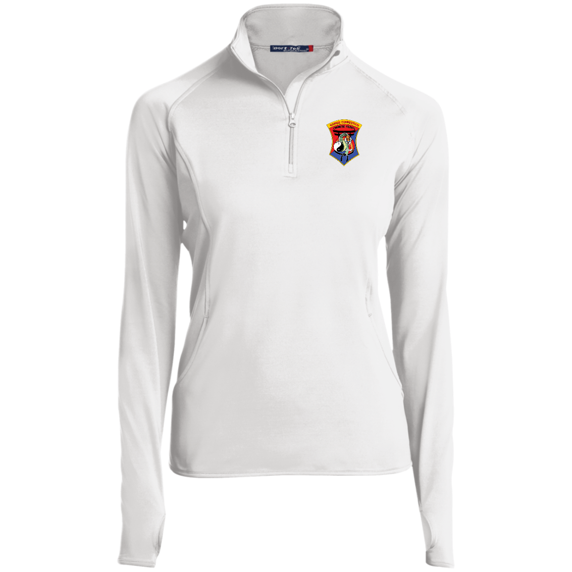IKCA Logo FRONT ONLY Ladies' 1/2 Zip Performance Pullover