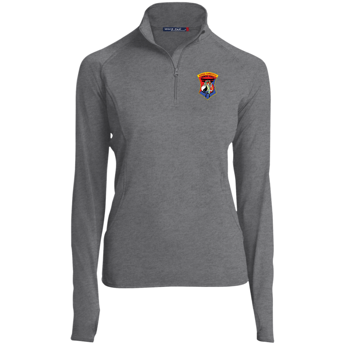 IKCA Logo FRONT ONLY Ladies' 1/2 Zip Performance Pullover