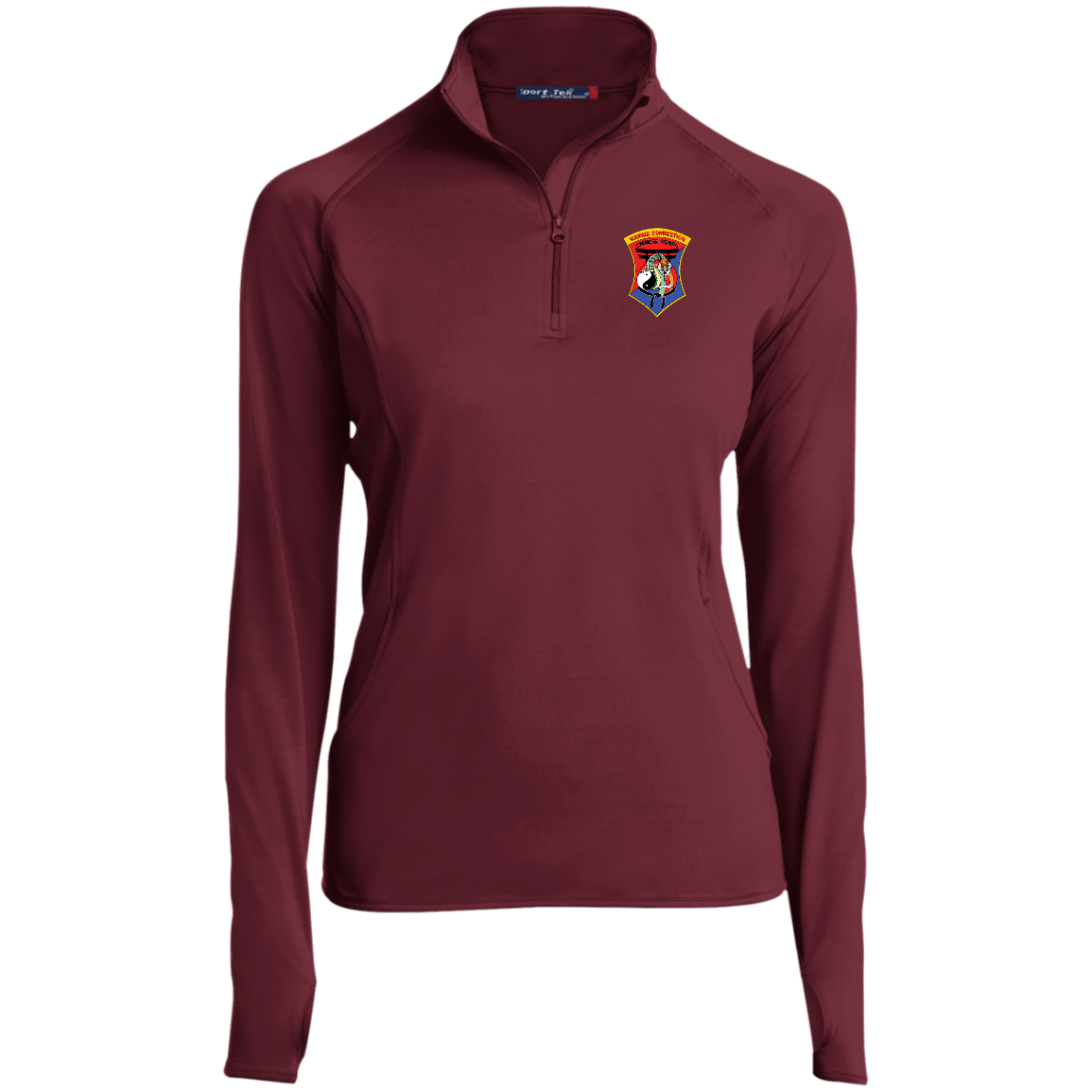 IKCA Logo FRONT ONLY Ladies' 1/2 Zip Performance Pullover
