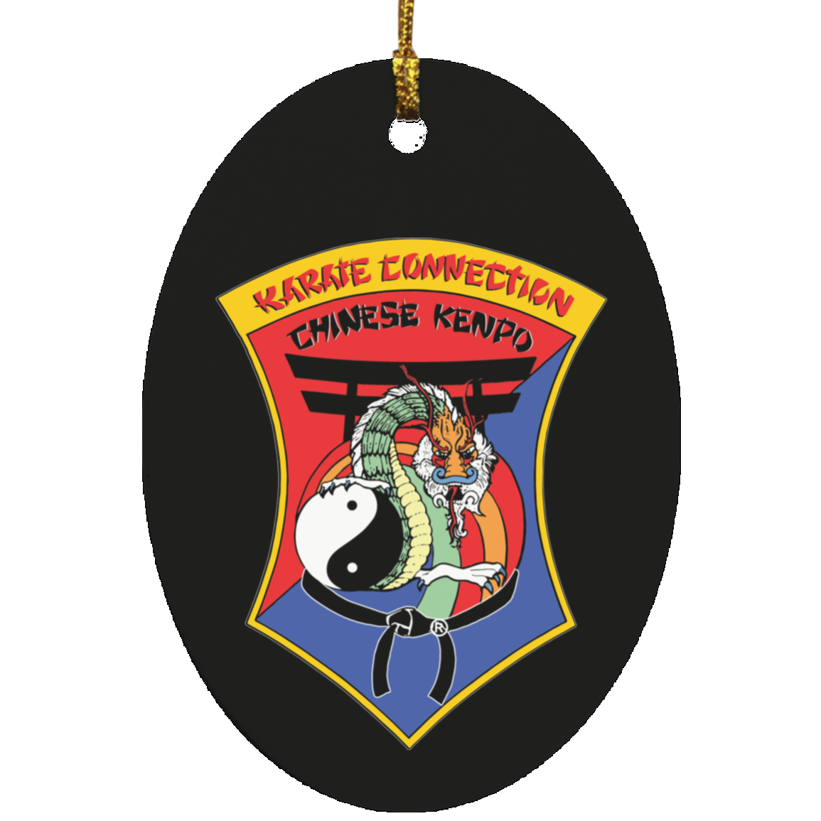 IKCA Logo Oval Ornament