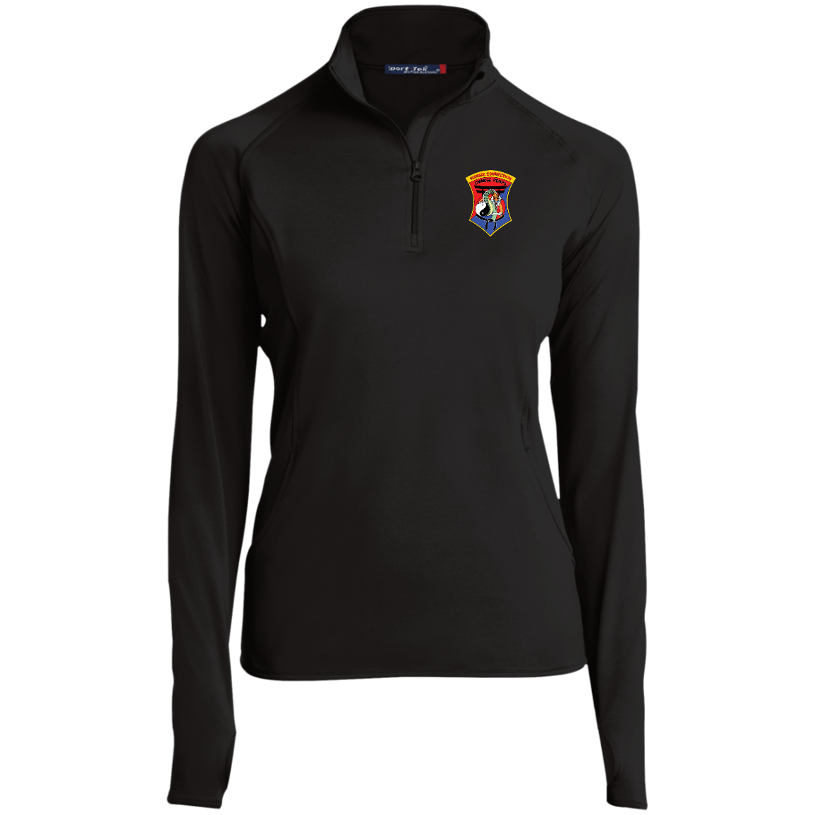 IKCA Logo FRONT ONLY Ladies' 1/2 Zip Performance Pullover