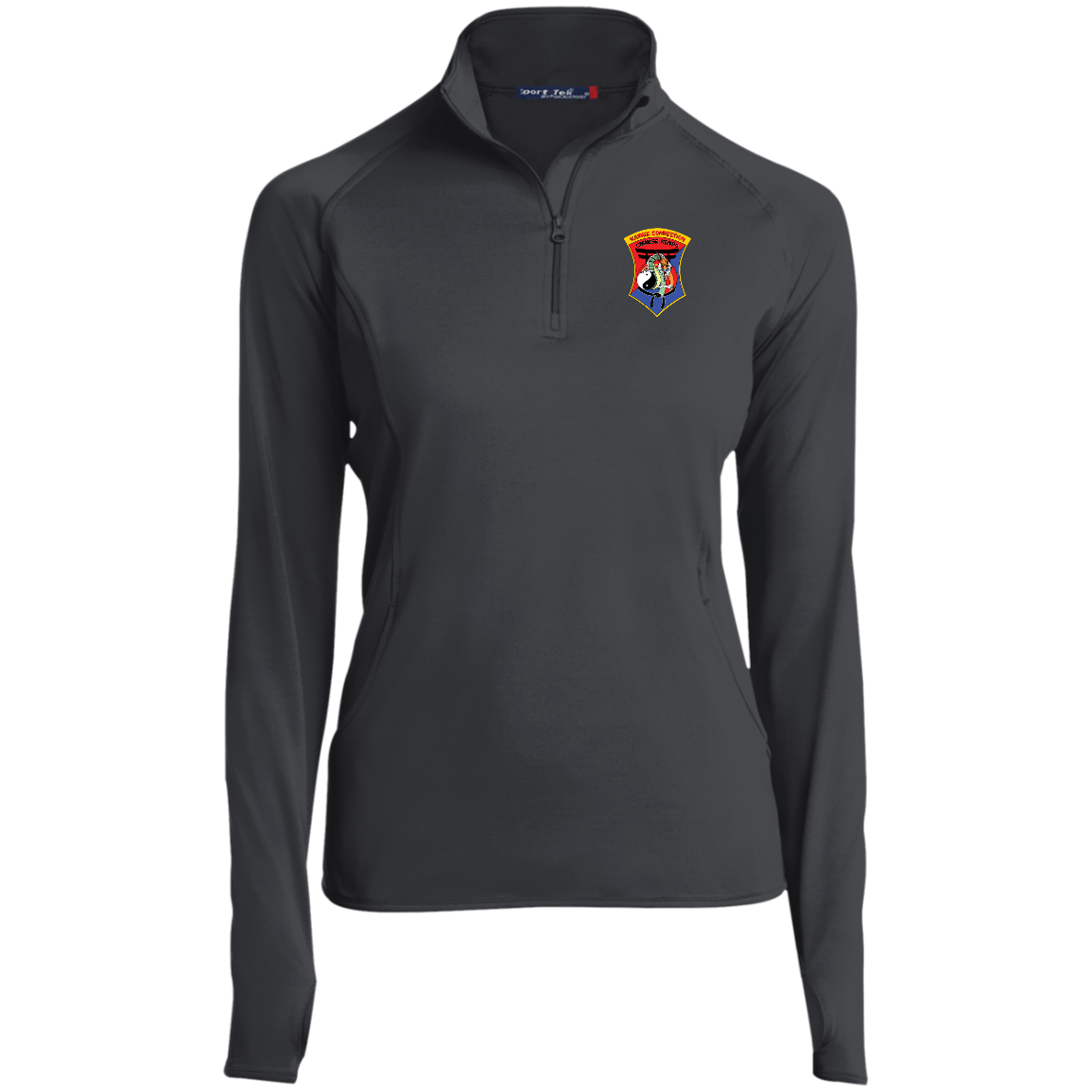 IKCA Logo FRONT ONLY Ladies' 1/2 Zip Performance Pullover