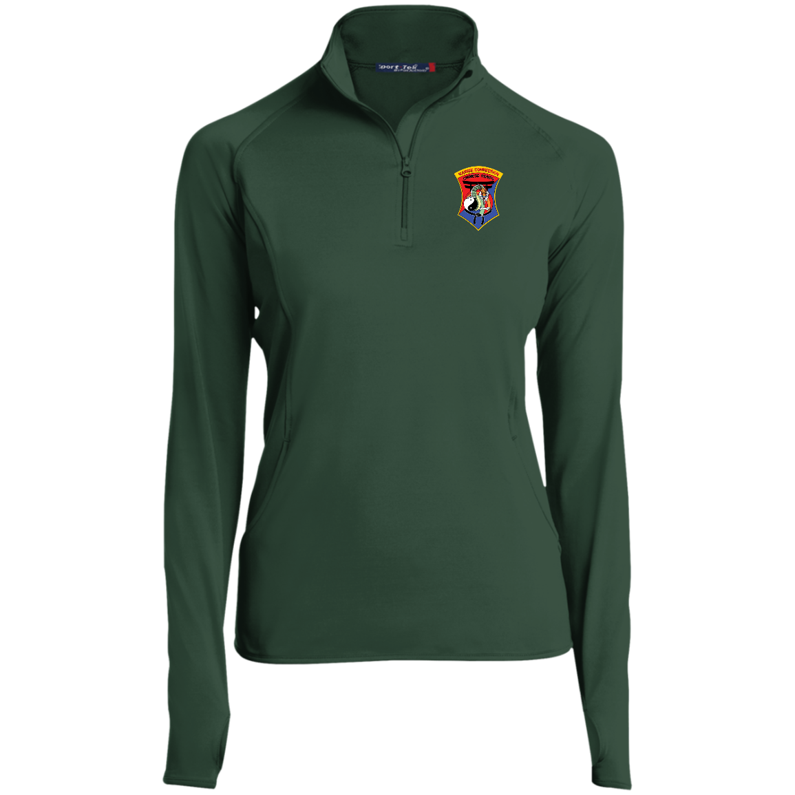 IKCA Logo FRONT ONLY Ladies' 1/2 Zip Performance Pullover