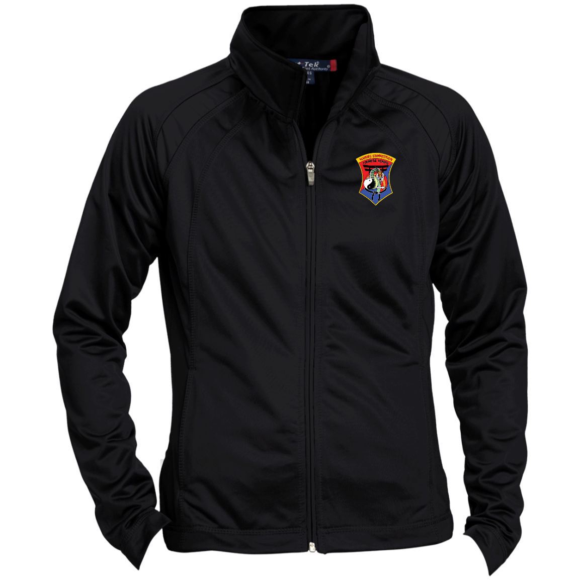 IKCA Logo FRONT ONLY Ladies' Raglan Sleeve Warmup Jacket