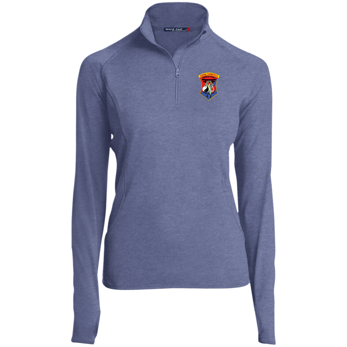 IKCA Logo FRONT ONLY Ladies' 1/2 Zip Performance Pullover