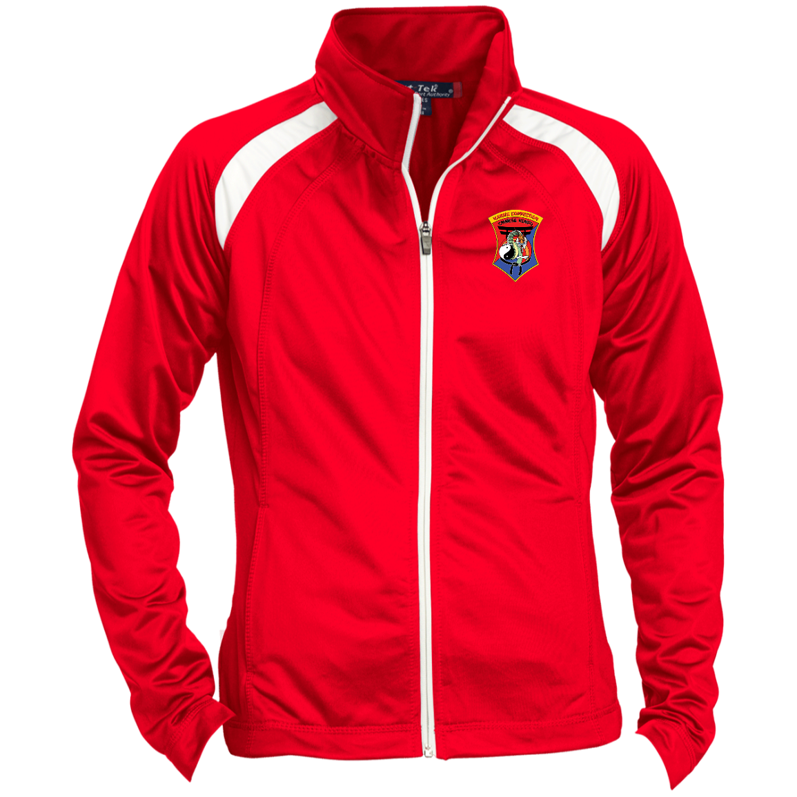 IKCA Logo FRONT ONLY Ladies' Raglan Sleeve Warmup Jacket