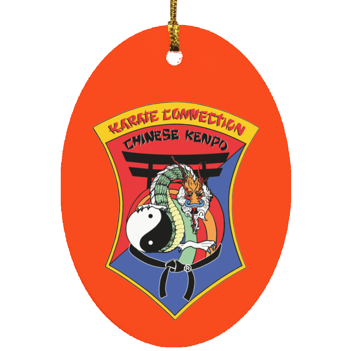 IKCA Logo Oval Ornament