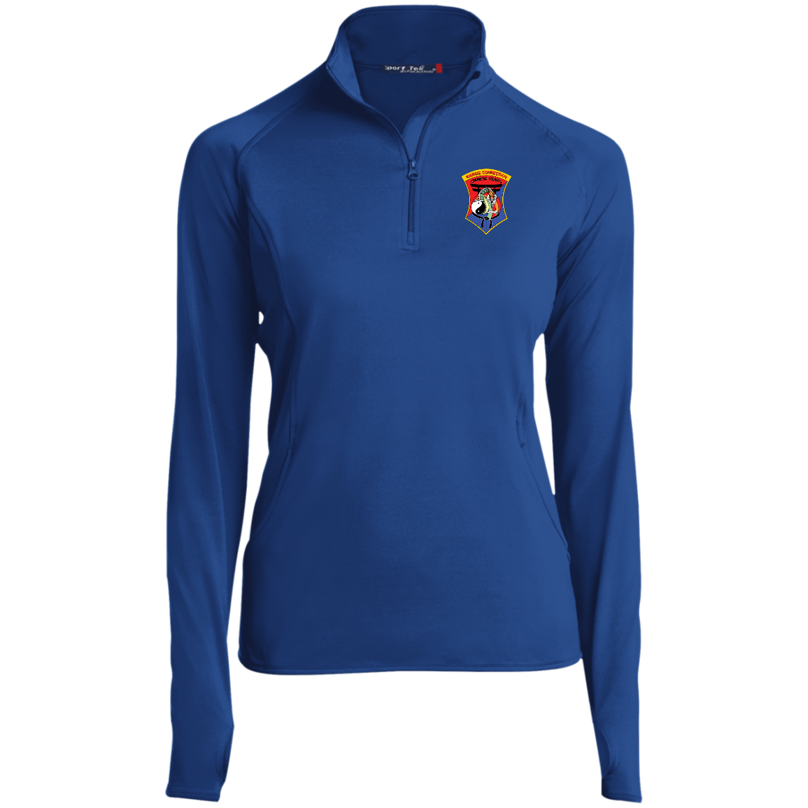 IKCA Logo FRONT ONLY Ladies' 1/2 Zip Performance Pullover