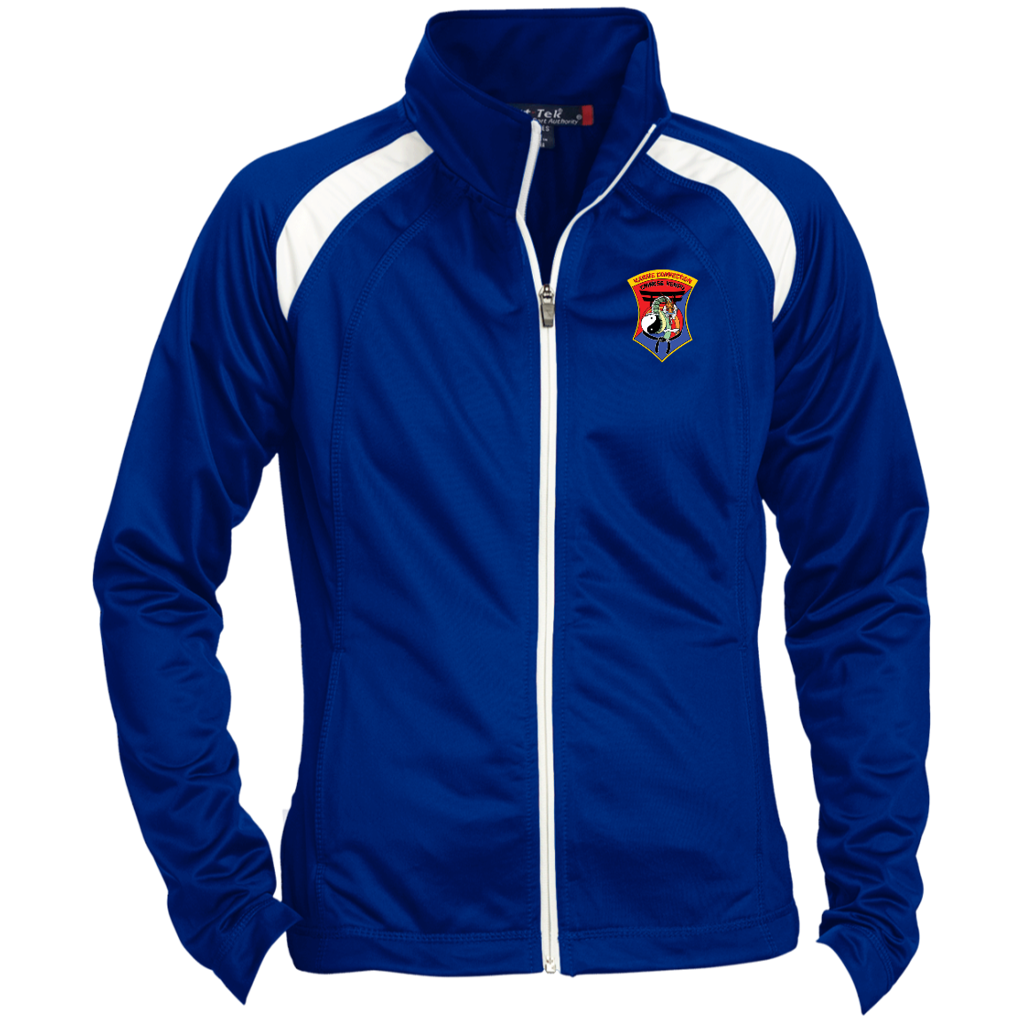 IKCA Logo FRONT ONLY Ladies' Raglan Sleeve Warmup Jacket