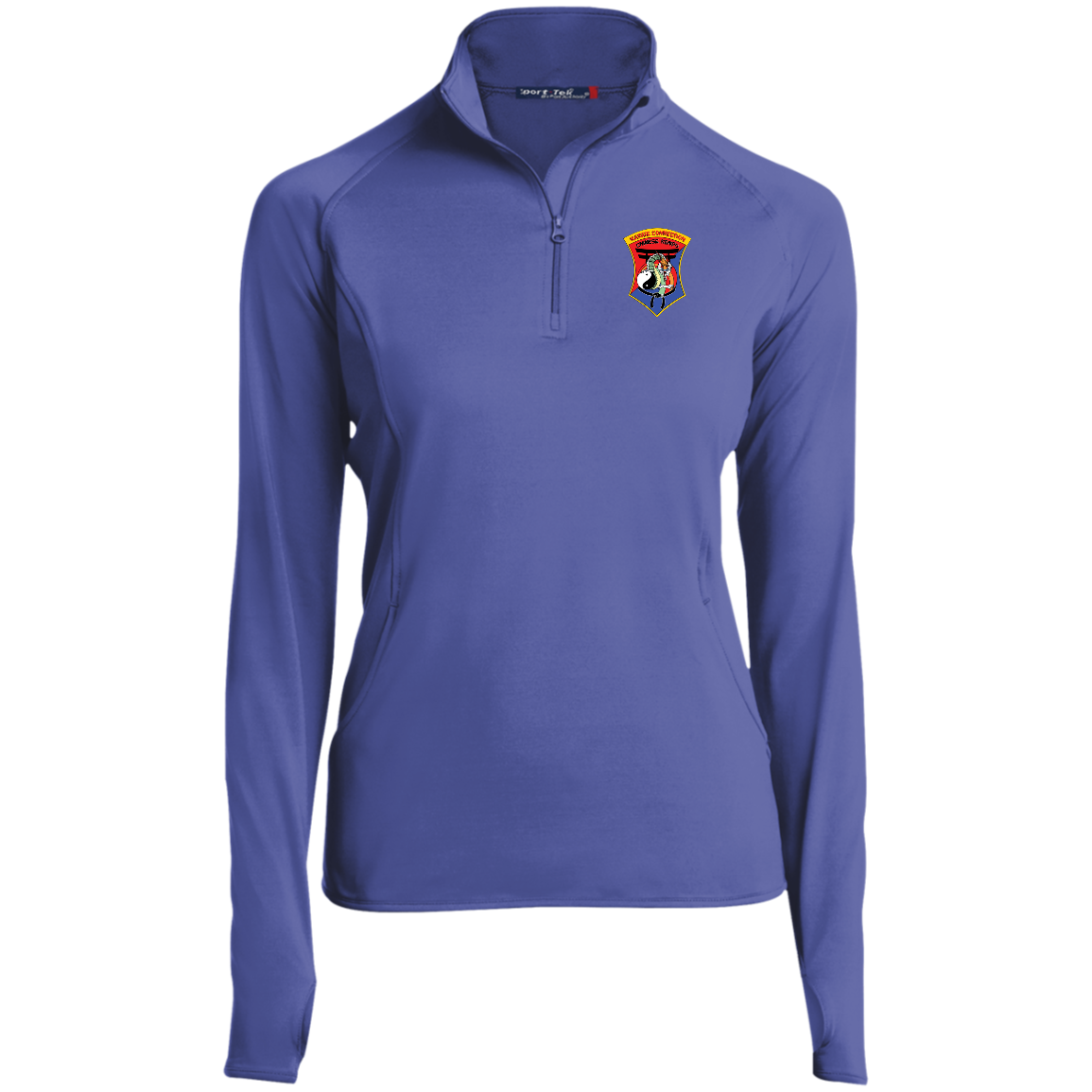 IKCA Logo FRONT ONLY Ladies' 1/2 Zip Performance Pullover