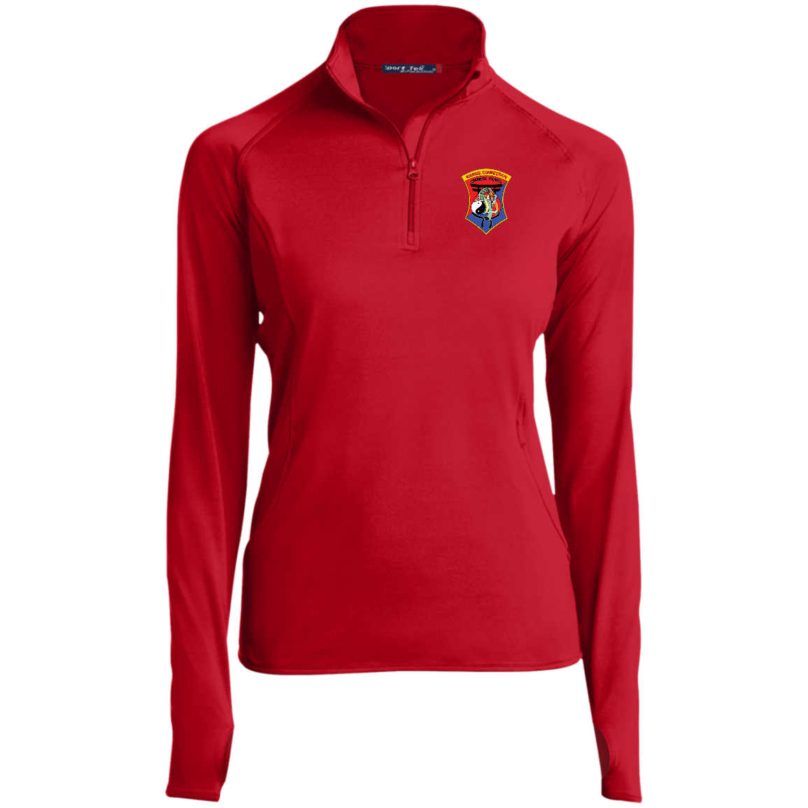 IKCA Logo FRONT ONLY Ladies' 1/2 Zip Performance Pullover