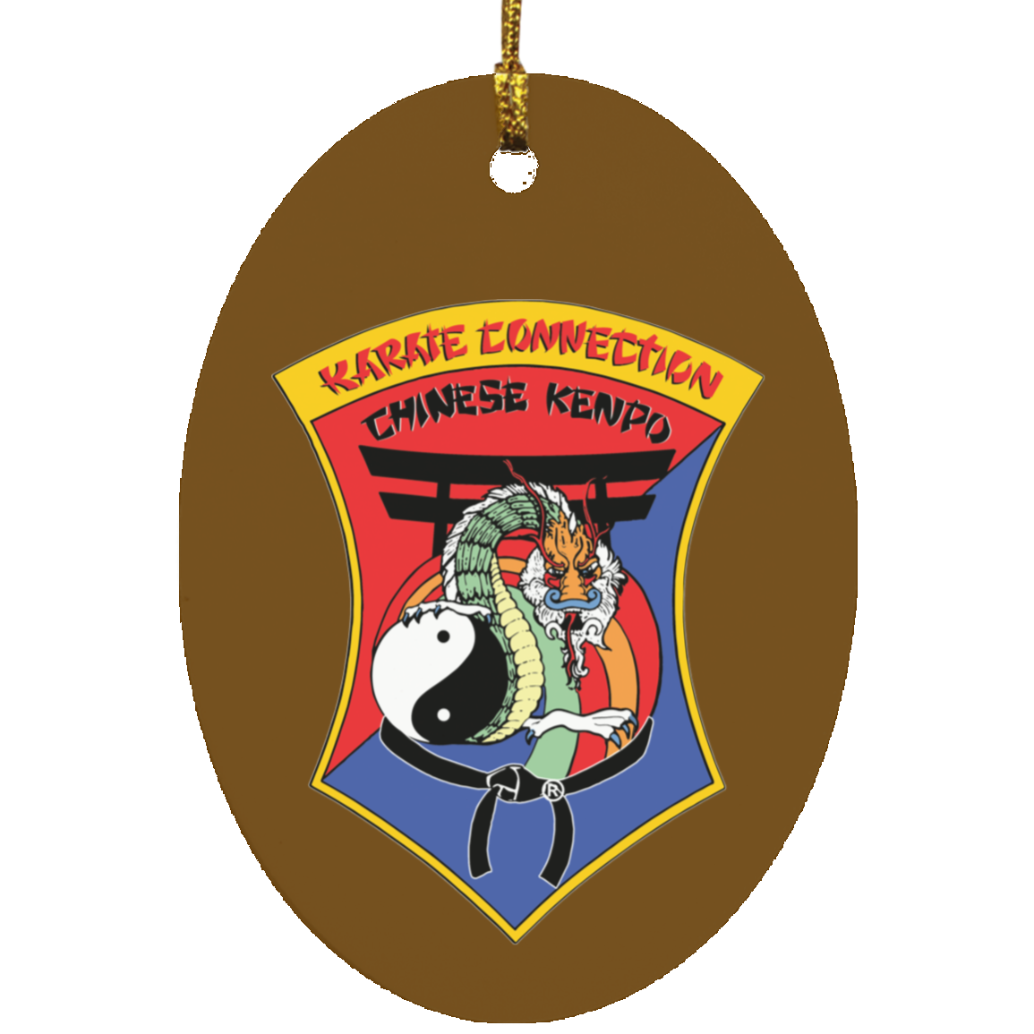 IKCA Logo Oval Ornament