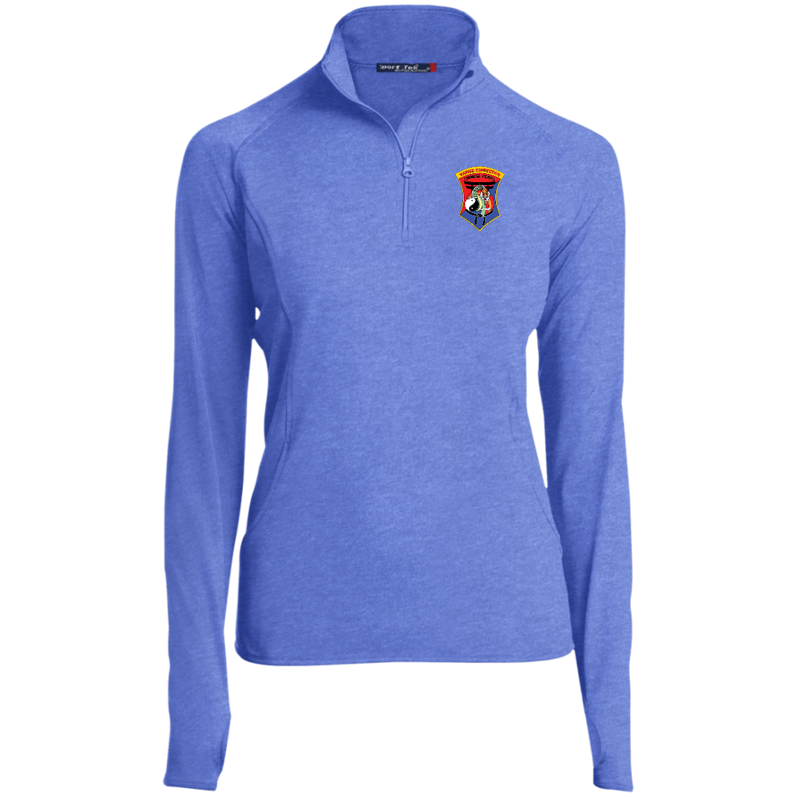 IKCA Logo FRONT ONLY Ladies' 1/2 Zip Performance Pullover