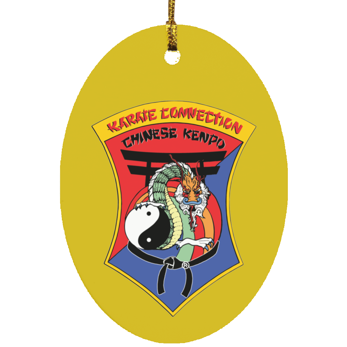 IKCA Logo Oval Ornament