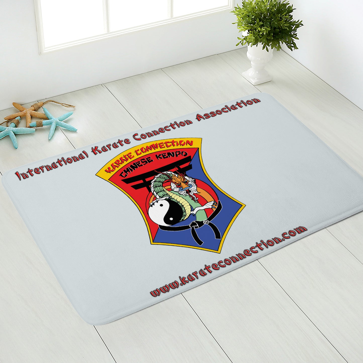 IKCA White Door Mat