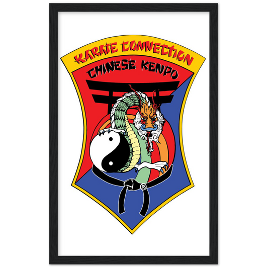 IKCA Trademarked Logo Framed Wall Print