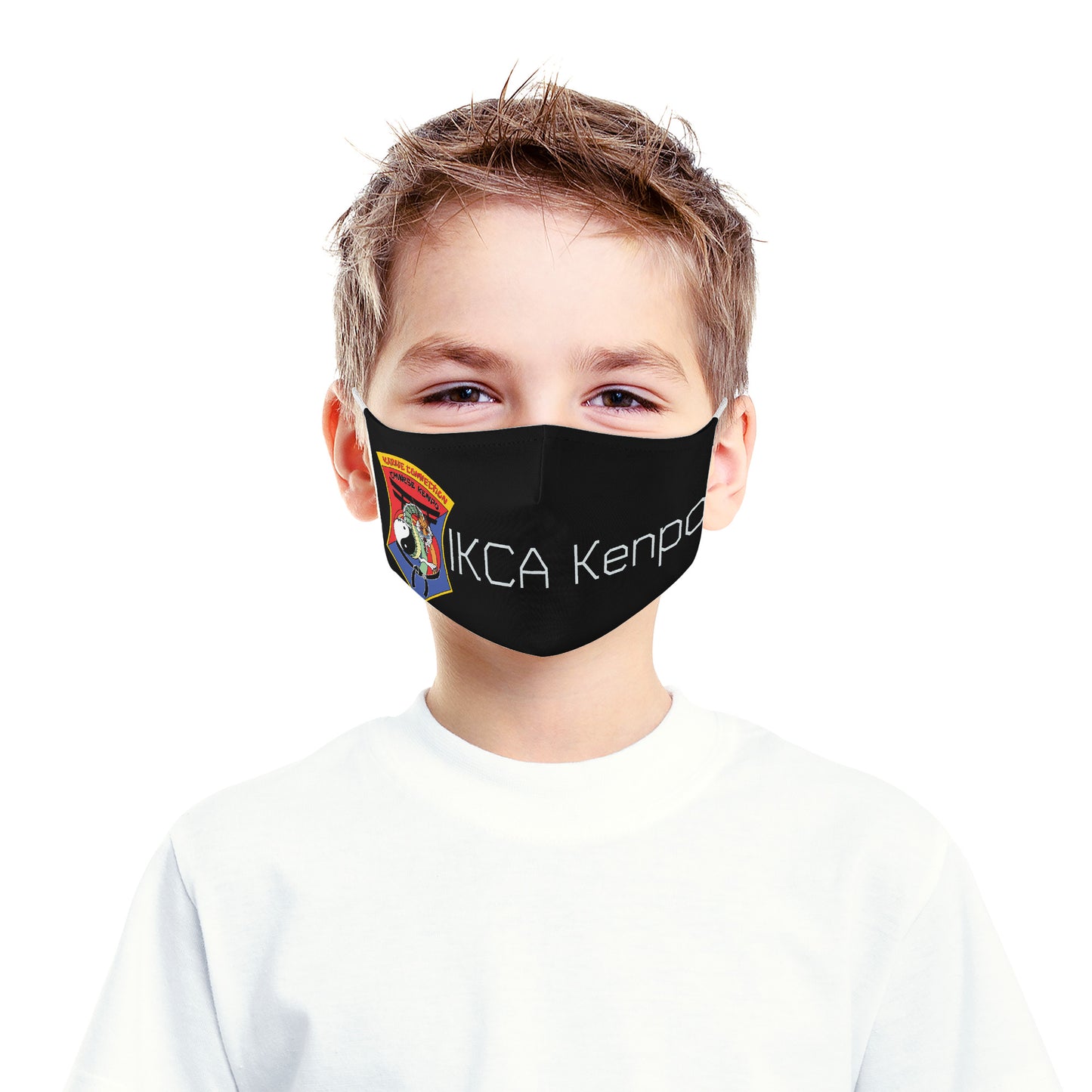 Kid's IKCA Crest IKCA Kenpo Cloth Face Mask