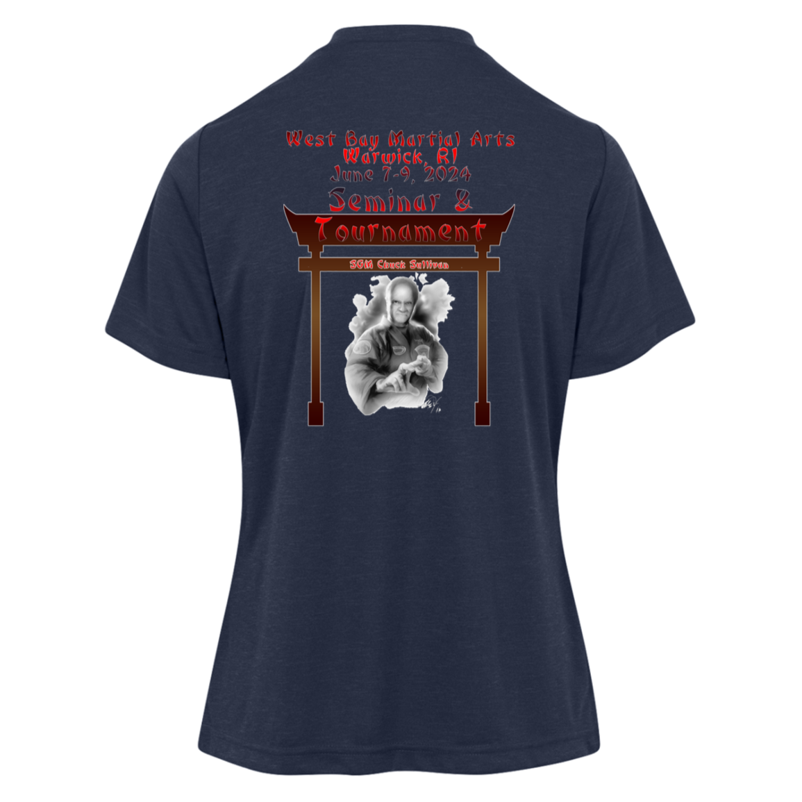 2024WBMA Team 365 Womens Sonic Heather Tee