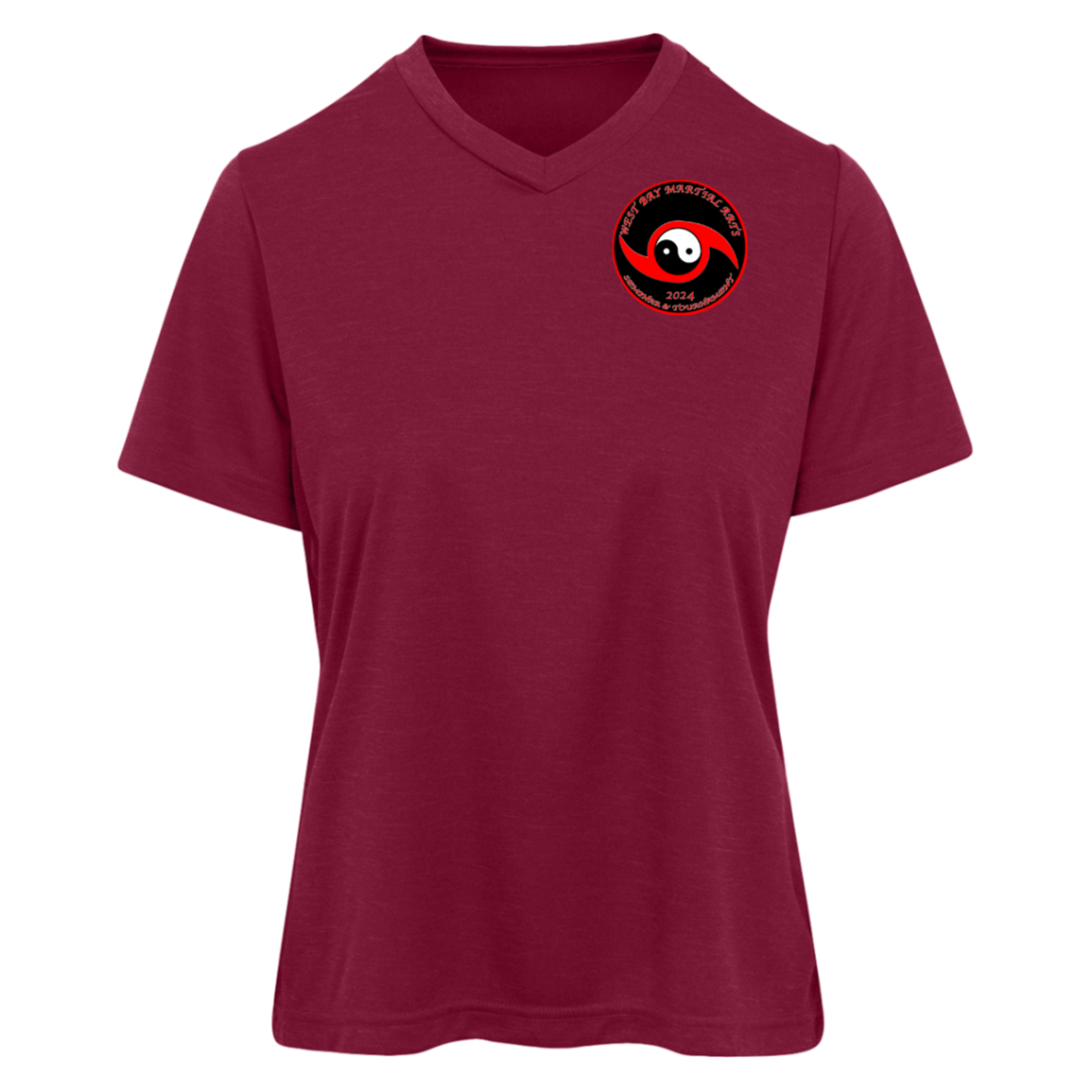 2024WBMA Team 365 Womens Sonic Heather Tee