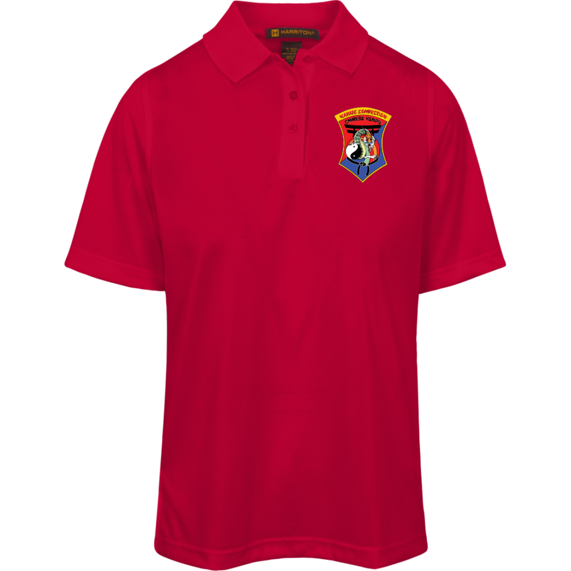 IKCA Logo FRONT ONLY Harriton Womens Advantage Plus Polo