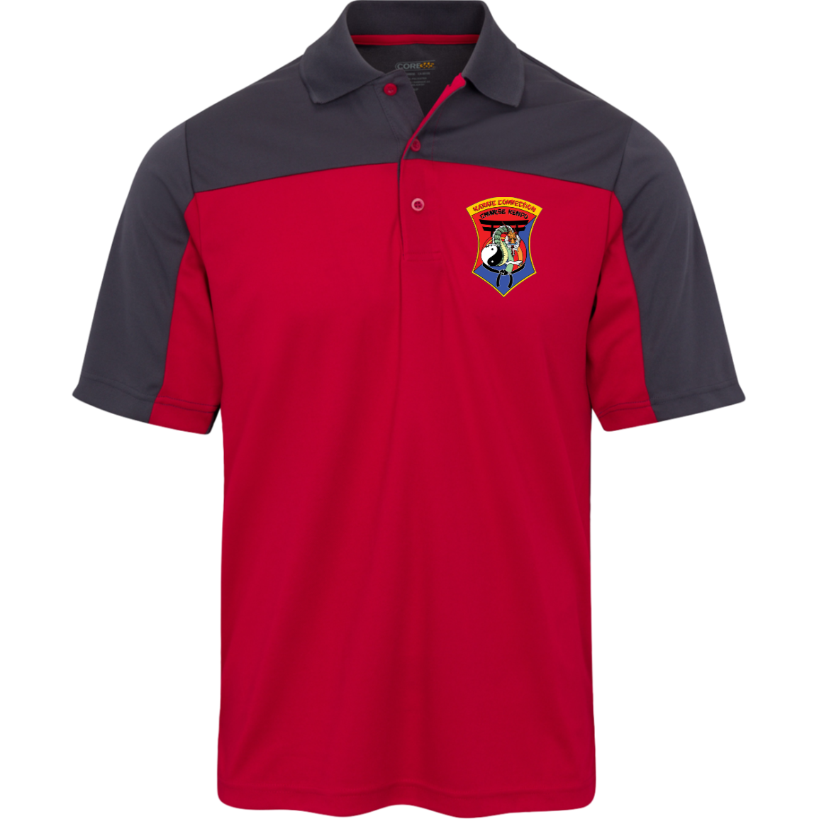 IKCA Logo FRONT ONLY 365 Mens Balance Pique Polo