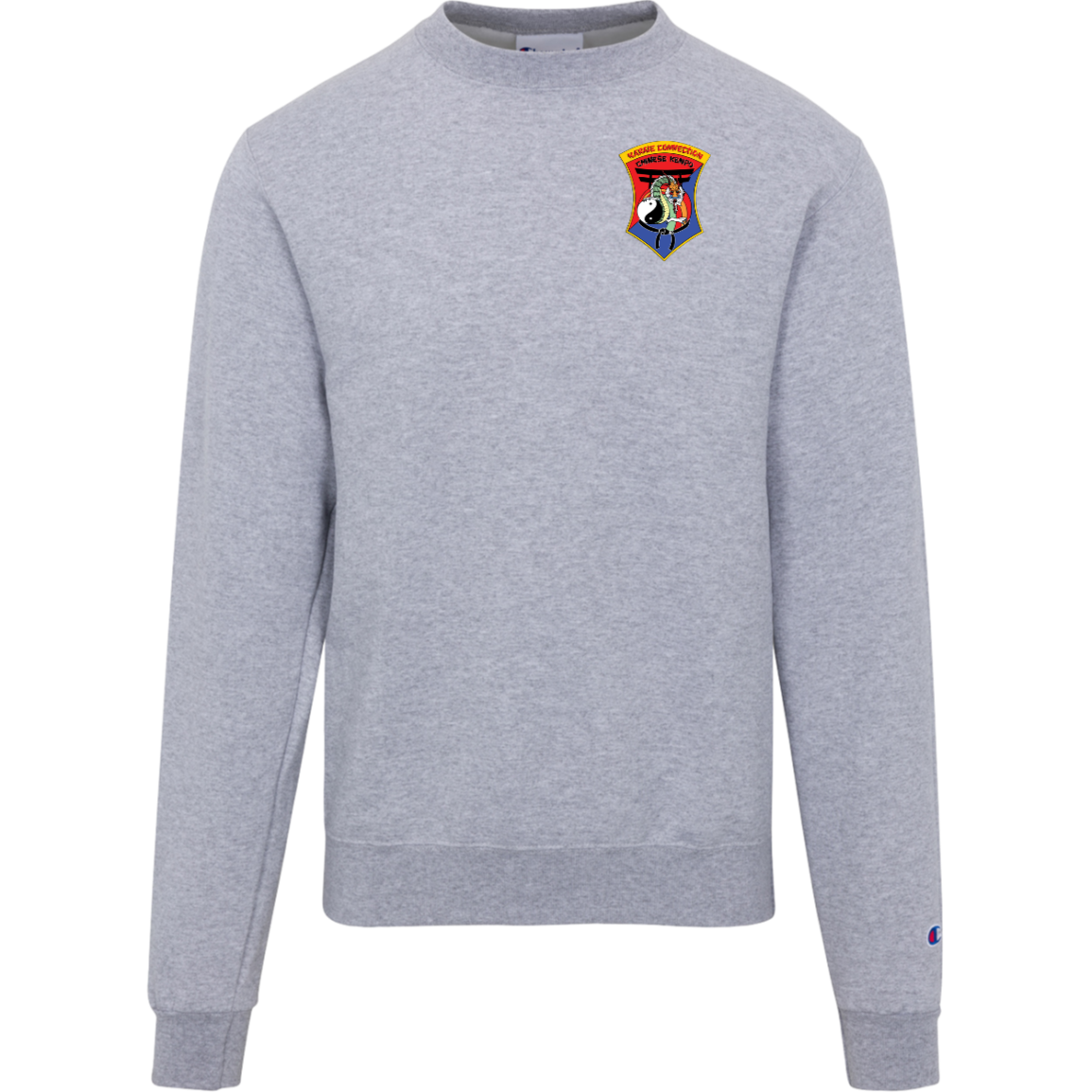 IKCA Logo FRONT ONLY Champion Mens Powerblend Crewneck Sweatshirt