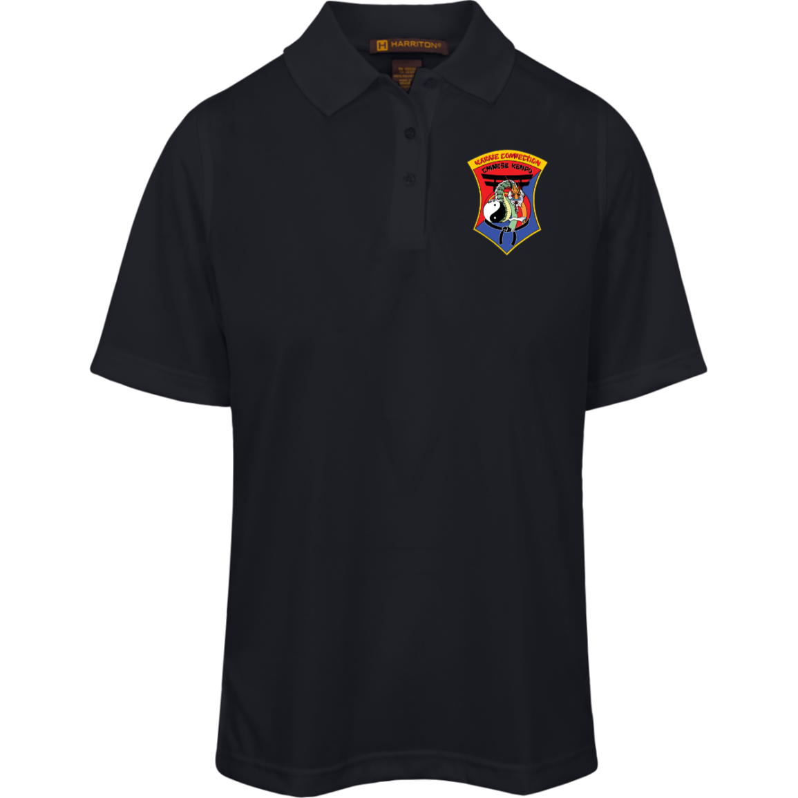 IKCA Logo FRONT ONLY Harriton Womens Advantage Plus Polo