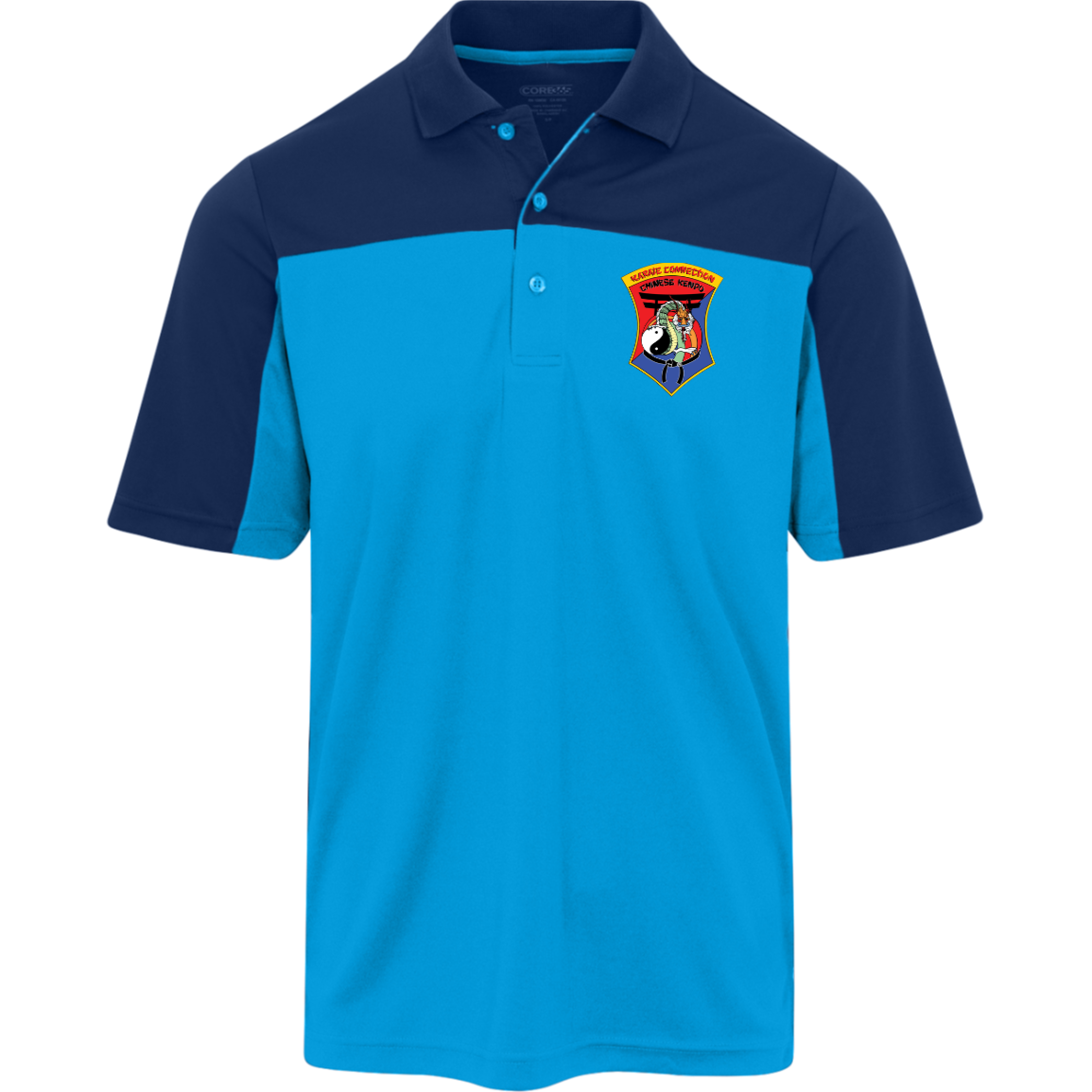 IKCA Logo FRONT ONLY 365 Mens Balance Pique Polo