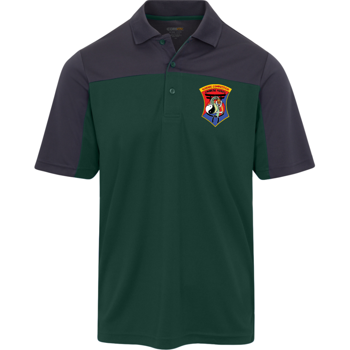 IKCA Logo FRONT ONLY 365 Mens Balance Pique Polo