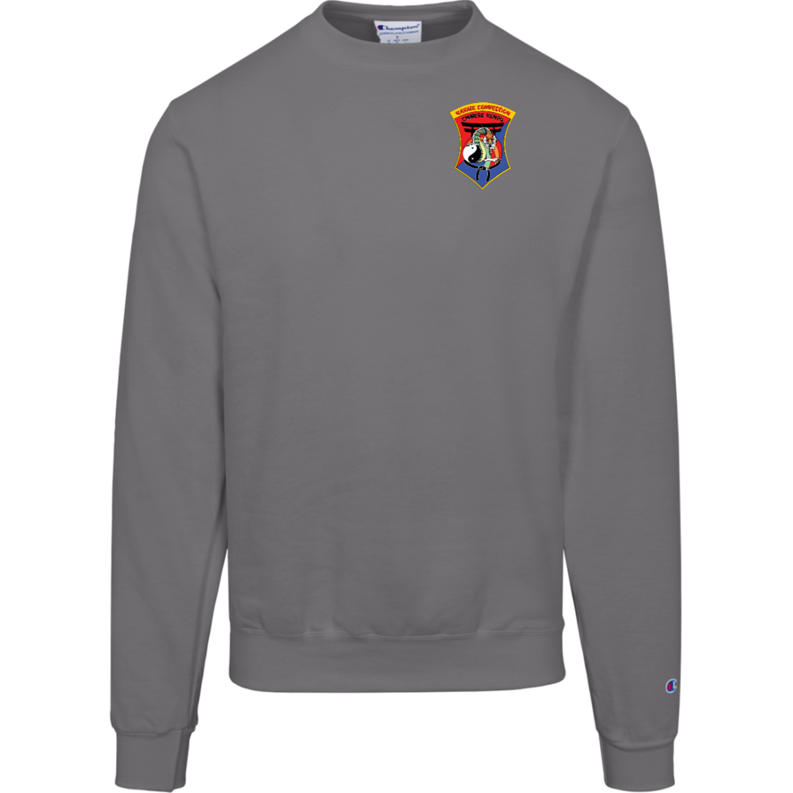 IKCA Logo FRONT ONLY Champion Mens Powerblend Crewneck Sweatshirt