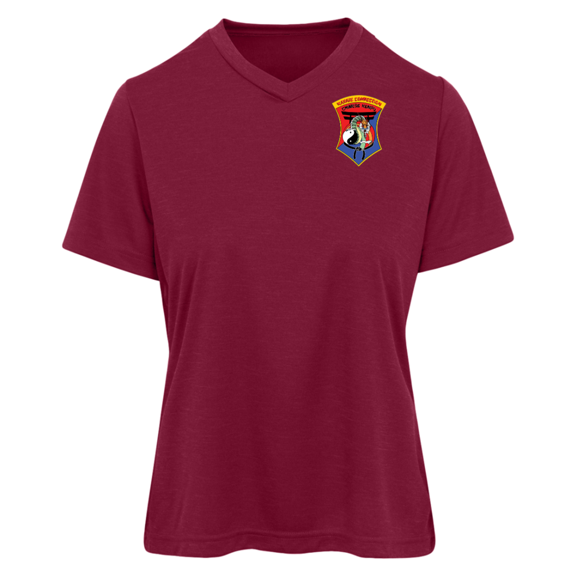 IKCA Logo FRONT ONLY Team 365 Womens Sonic Heather Tee