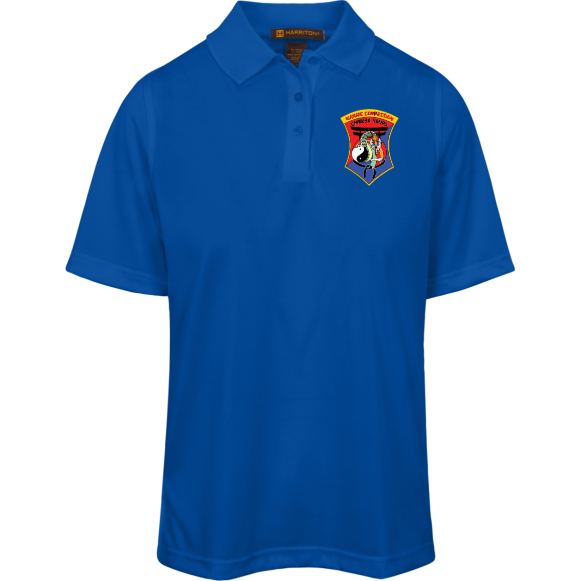 IKCA Logo FRONT ONLY Harriton Womens Advantage Plus Polo